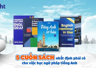 5 Cuốn sách học ngữ pháp tiếng Anh thiết yếu