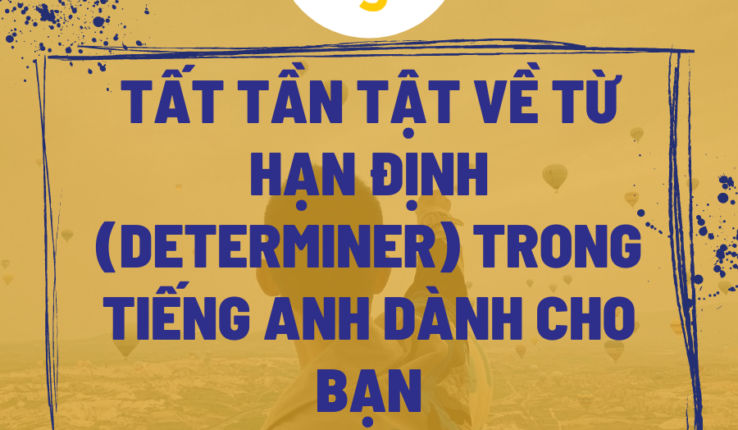 Tất tần tật về từ hạn định (determiner) trong tiếng Anh