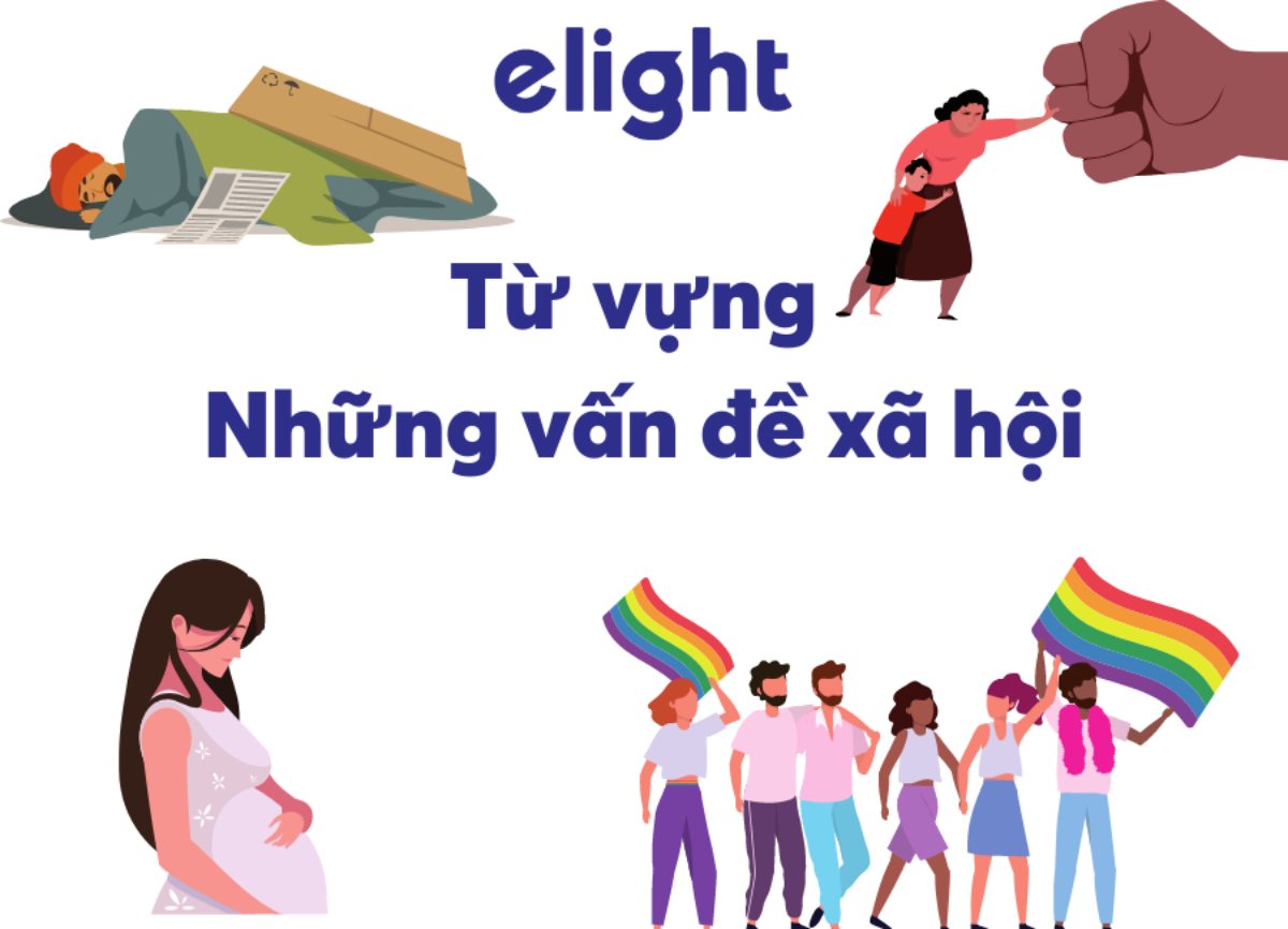 Học từ vựng tiếng Anh về xã hội