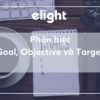 Phân biệt từ đồng nghĩa: Goal, Objective và Target