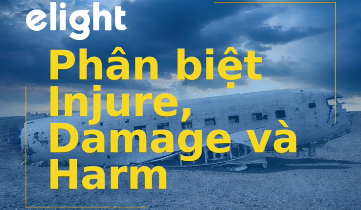 Phân biệt từ đồng nghĩa: Sự khác nhau giữa Injure, Damage và Harm