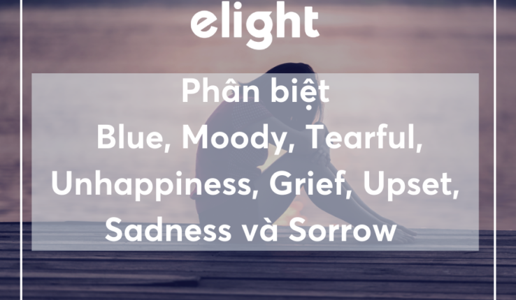 Phân biệt: Sadness và Sorrow, Upset, Unhappiness, Grief, Blue, Moody, Tearful
