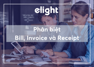 Phân biệt từ đồng nghĩa Bill, Invoice và Receipt 