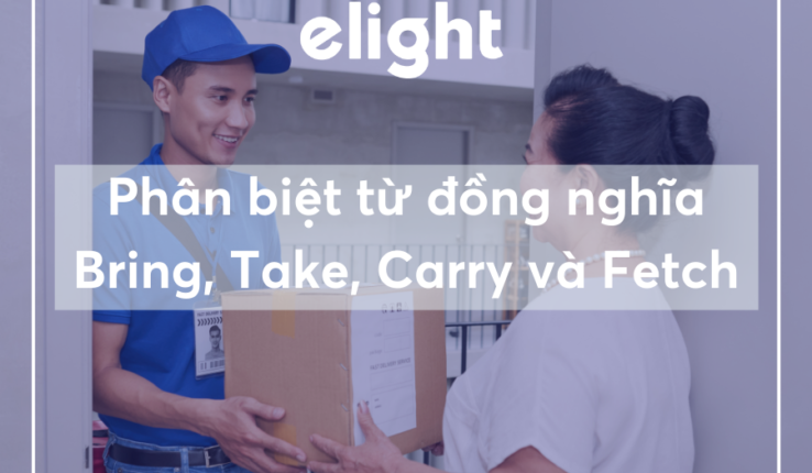 Phân biệt từ đồng nghĩa: Take, Fetch, Carry và Bring