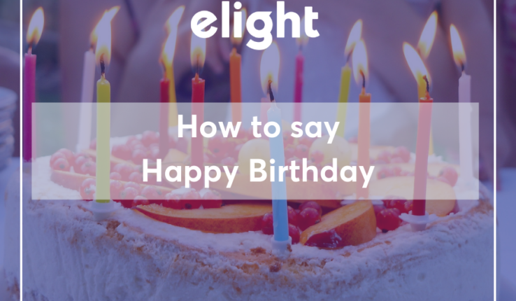 Chúc mừng sinh nhật bằng tiếng Anh không sử dụng Happy Birthday