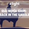 Giải nghĩa idiom: Giải nghĩa và ví dụ của thành ngữ Back In The Saddle