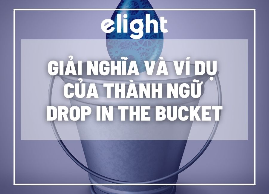 a drop in the bucket là gì