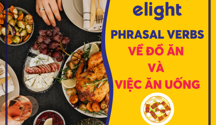 CỤM ĐỘNG TỪ SỬ DỤNG TRÊN ĐỒ ĂN VÀ VIỆC ĂN UỐNG